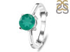 Green Onyx & White Topaz Ring GRO-RDR-1786.