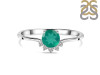 Green Onyx & White Topaz Ring GRO-RDR-1942.