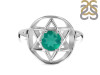 Green Onyx Pentacle Ring GRO-RDR-2137.