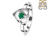 Green Onyx Triquetra Ring GRO-RDR-2142.