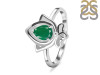 Green Onyx Lotus Ring GRO-RDR-2157.