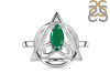 Green Onyx Triquetra Ring GRO-RDR-2166.