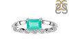 Green Onyx & White Topaz Ring GRO-RDR-2199.