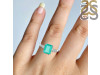 Green Onyx & White Topaz Ring GRO-RDR-2215.