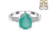 Green Onyx & White Topaz Ring GRO-RDR-2216.