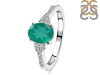 Green Onyx & White Topaz Ring GRO-RDR-2219.
