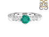 Green Onyx & White Topaz Ring GRO-RDR-2259.