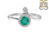Green Onyx & White Topaz Ring GRO-RDR-2261.