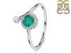 Green Onyx & White Topaz Ring GRO-RDR-2261.