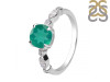 Green Onyx & White Topaz Ring GRO-RDR-2269.