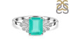 Green Onyx & White Topaz Ring GRO-RDR-2272.