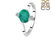 Green Onyx & White Topaz Ring GRO-RDR-3264.
