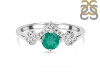 Green Onyx & White Topaz Ring GRO-RDR-2296.