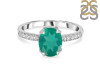 Green Onyx & White Topaz Ring GRO-RDR-2382.