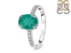 Green Onyx & White Topaz Ring GRO-RDR-2382.