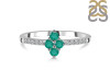 Green Onyx & White Topaz Ring GRO-RDR-2534.