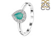 Green Onyx & White Topaz Ring GRO-RDR-2535.