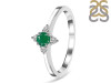 Green Onyx & White Topaz Ring GRO-RDR-2541.
