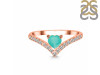 Green Onyx & White Topaz Ring GRO-RDR-2749.
