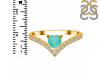 Green Onyx & White Topaz Ring GRO-RDR-2749.