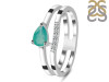 Green Onyx & White Topaz Ring GRO-RDR-2862.