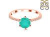 Green Onyx & White Topaz Ring GRO-RDR-3140.