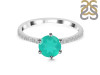 Green Onyx & White Topaz Ring GRO-RDR-3140.