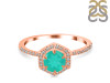 Green Onyx & White Topaz Ring GRO-RDR-3146.