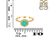 Green Onyx & White Topaz Ring GRO-RDR-3146.