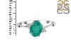Green Onyx & White Topaz Ring GRO-RDR-351.
