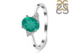 Green Onyx & White Topaz Ring GRO-RDR-351.