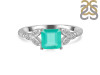 Green Onyx & White Topaz Ring GRO-RDR-353.