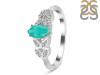 Green Onyx & White Topaz Ring GRO-RDR-355.
