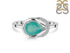 Green Onyx & White Topaz Ring GRO-RDR-367.