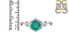 Green Onyx & White Topaz Ring GRO-RDR-373.