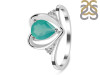 Green Onyx & White Topaz Ring GRO-RDR-379.