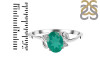 Green Onyx & White Topaz Ring GRO-RDR-383.