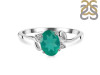 Green Onyx & White Topaz Ring GRO-RDR-383.