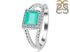Green Onyx & White Topaz Ring GRO-RDR-388.