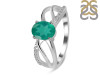 Green Onyx & White Topaz Ring GRO-RDR-395.