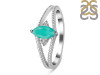Green Onyx & White Topaz Ring GRO-RDR-396.