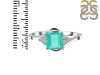 Green Onyx & White Topaz Ring GRO-RDR-399.