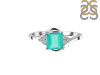Green Onyx & White Topaz Ring GRO-RDR-399.