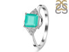 Green Onyx & White Topaz Ring GRO-RDR-399.