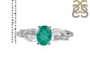 Green Onyx & White Topaz Ring GRO-RDR-402.