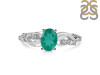 Green Onyx & White Topaz Ring GRO-RDR-402.