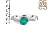Green Onyx & White Topaz Ring GRO-RDR-403.