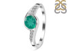Green Onyx & White Topaz Ring GRO-RDR-403.
