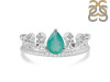 Green Onyx & White Topaz Ring GRO-RDR-405.
