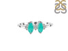 Green Onyx & White Topaz Ring GRO-RDR-418.